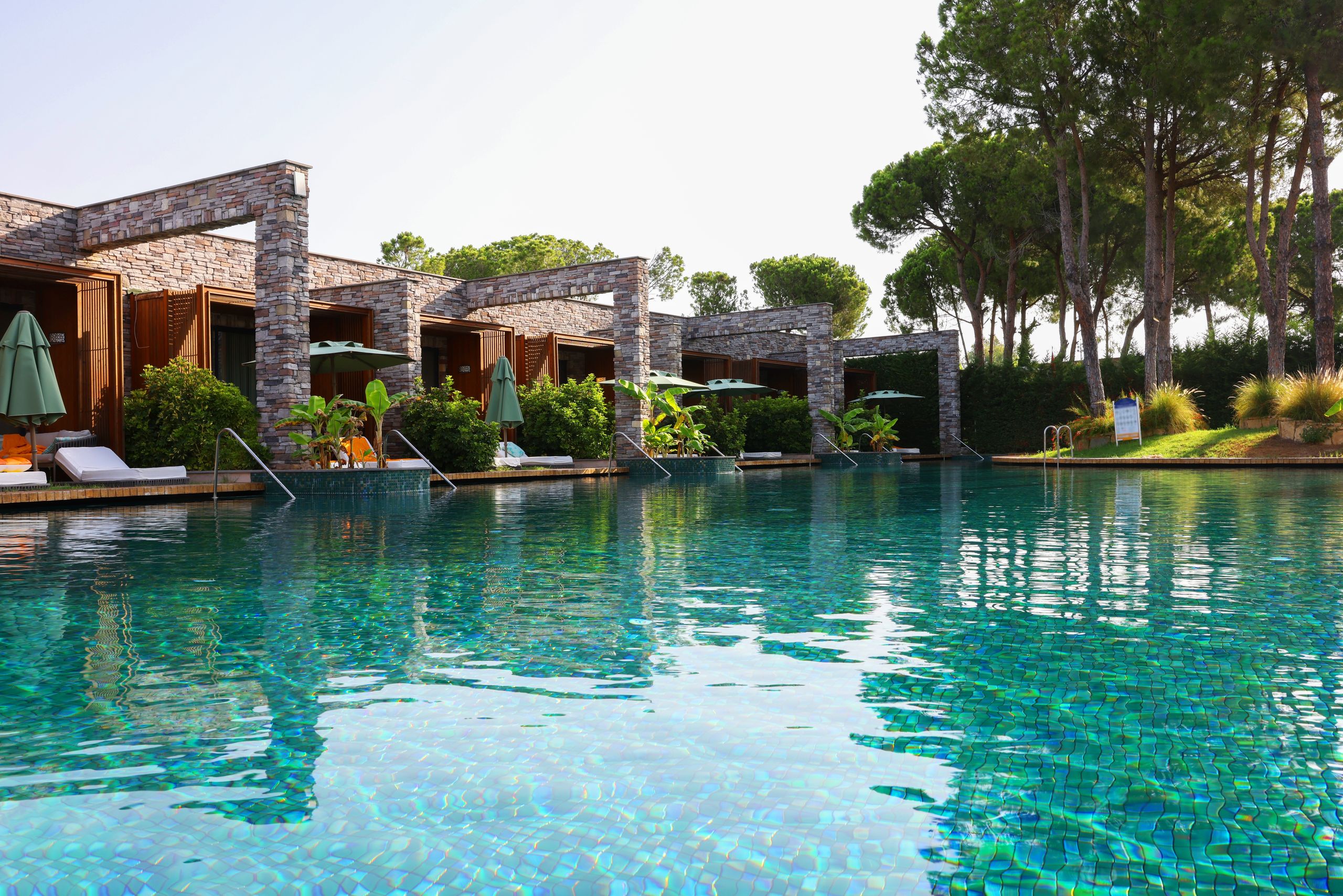 Piscina de pousada
